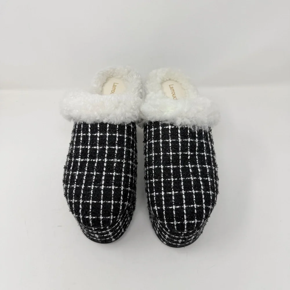 New Larroude Miso Platform Clogs Sz 9